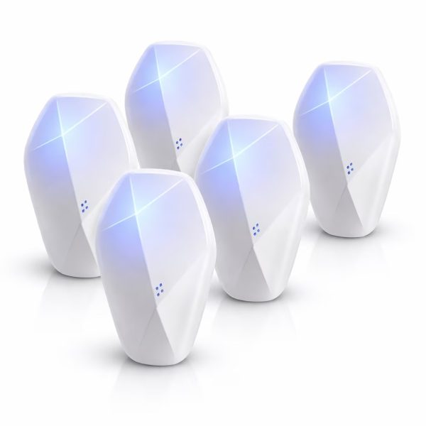 AK Products Ultrasonic Pest Repeller 6 Pack, Repellent Plug in Indoor for Roach Spider Ants Insect Rodents, Mouse Control Home, Kitchen, Warehouse, Hotel